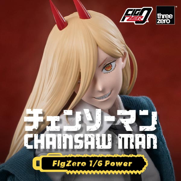 Chainsaw Man FigZero Action Figure 1/6 Power 28 cm