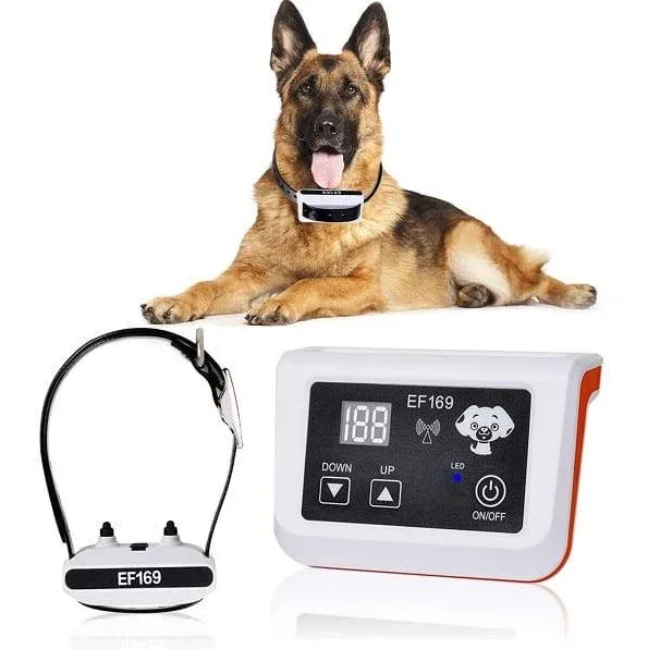 Wireless Dog Fence Adjustable Range Dog Training Collar