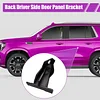 Zyklonix Door Panel Bracket Front and Rear Left Driver Side, for 2002-2009 GMC Envoy Ascender 2003-2008 Saab 9-7x 2005-2009 (Driver 1 Pair)