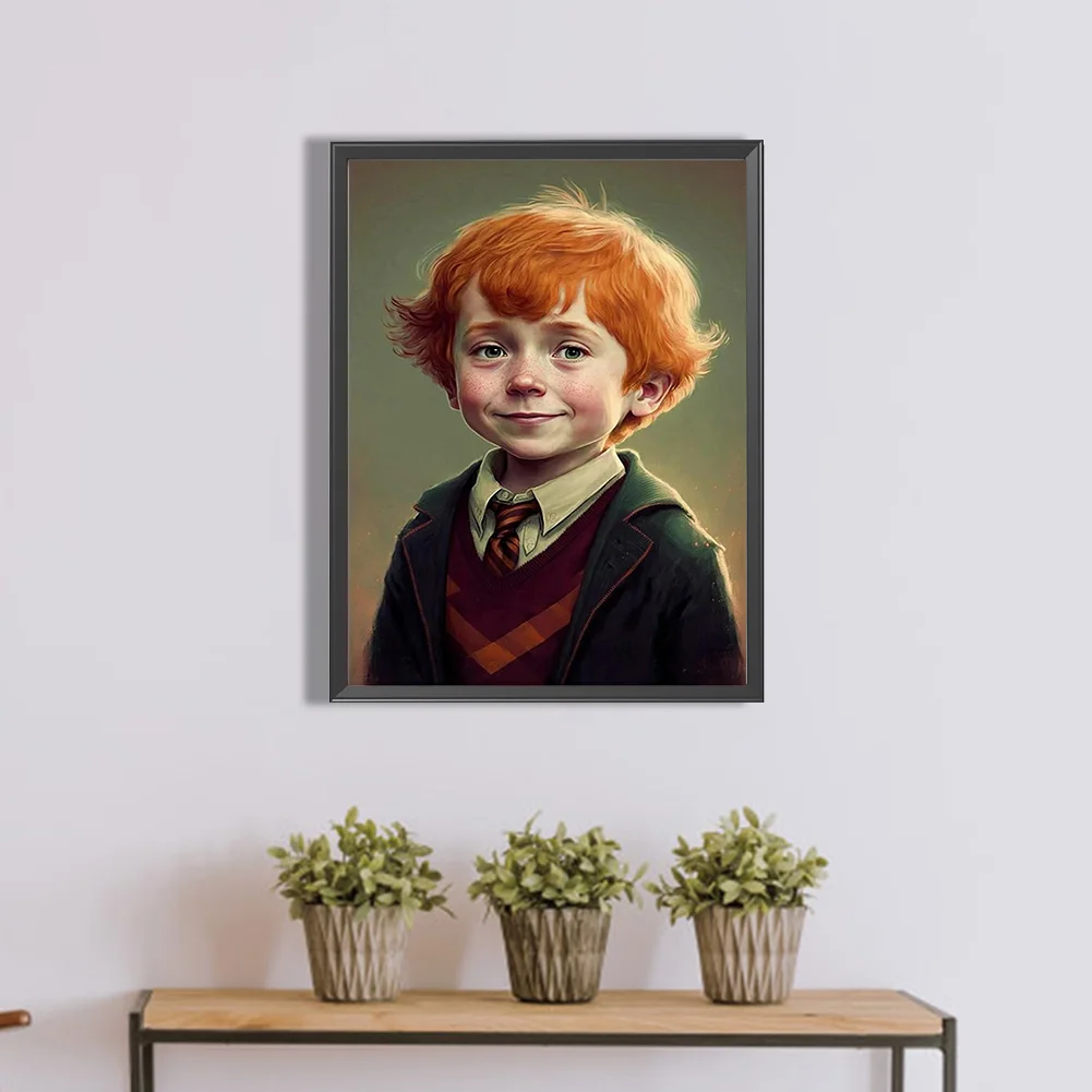 5D DIY Full Round Drill Diamond Painting Harry Potter Home Decoration (V4158)