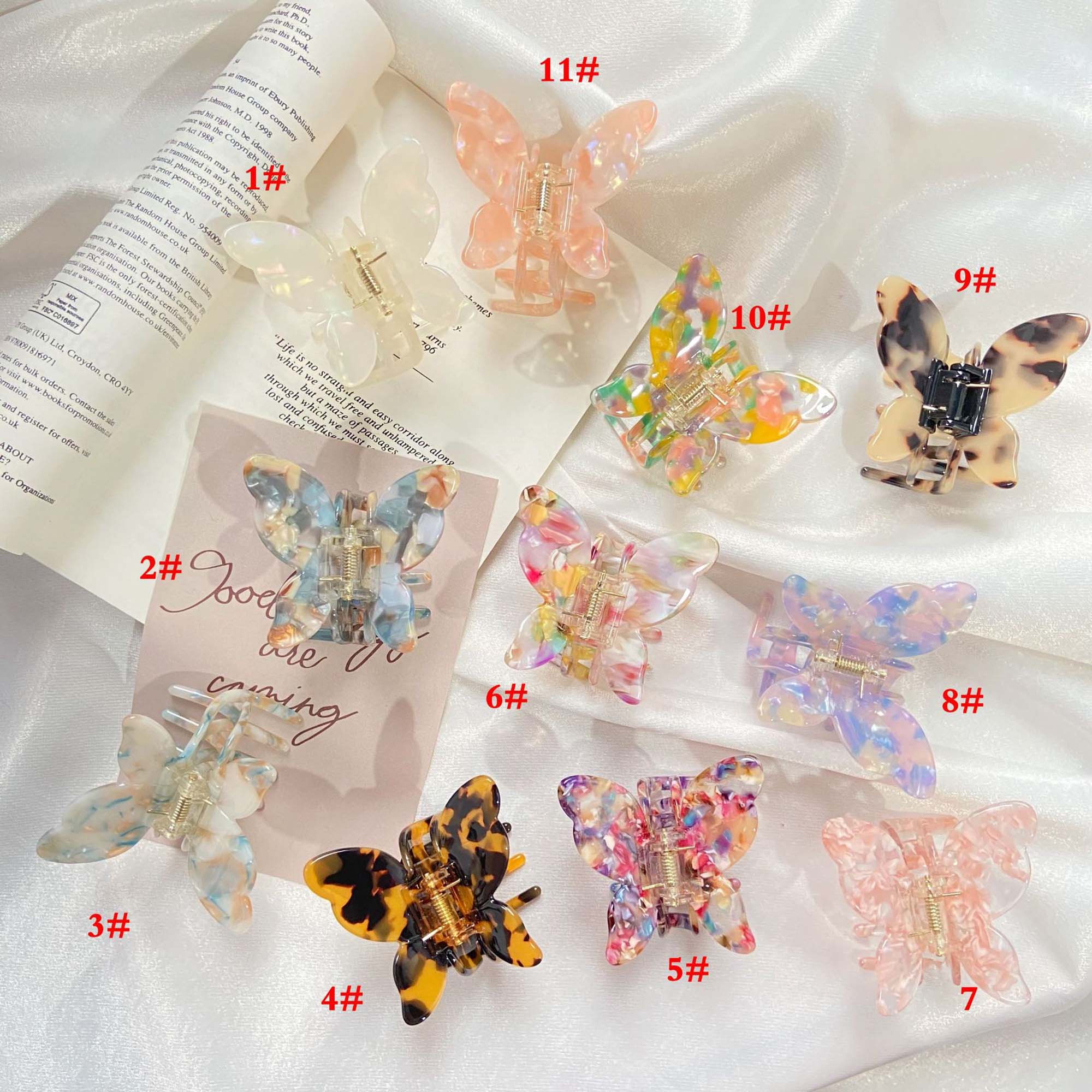 Butterfly Hair clips