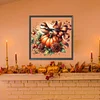 Diamond Painting -DIY Round Partial AB Drill Pumpkin Bird（35x35cm）