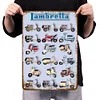 Lambretta Motorcycle - Vintage Metal Signs - 20*30cm/30*40cm - Warning