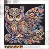 Diamond Painting-DIY Crystal Rhinestone Owl