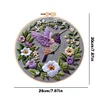 Flower Hummingbird-Embroidery Kit