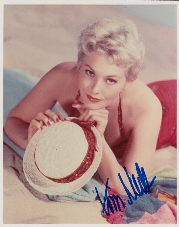 Kim Novak signed 8x10 Photo Poster painting In-person