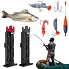 Portable Fishing Box Rod Stand Fishing Box Rod Barrel Holder Fishing Accessories