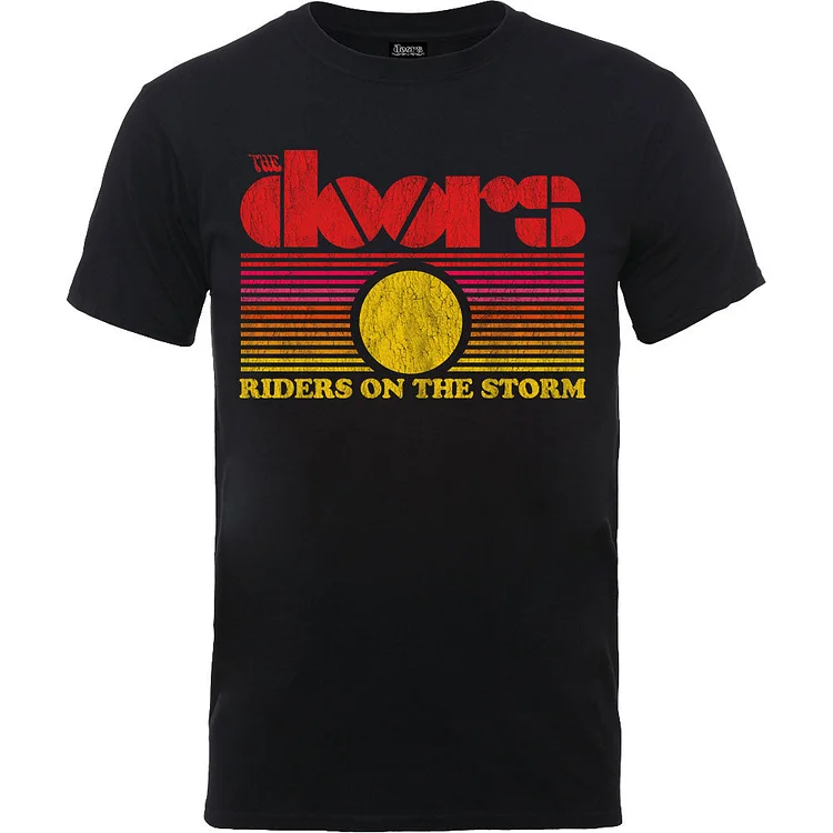 THE DOORS Attractive T-Shirt, Rots Sunset