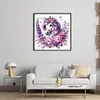 Floral Unicorn-11CT Stamped Cross Stitch 40*40cm/15.75*15.75in tapestrymarket