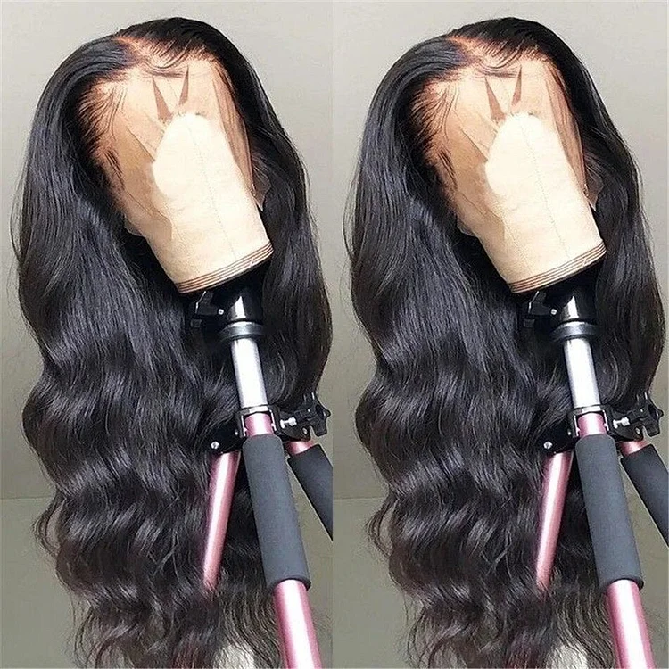 Body Wave Realistic Knotless 13x4 Lace Front Wig