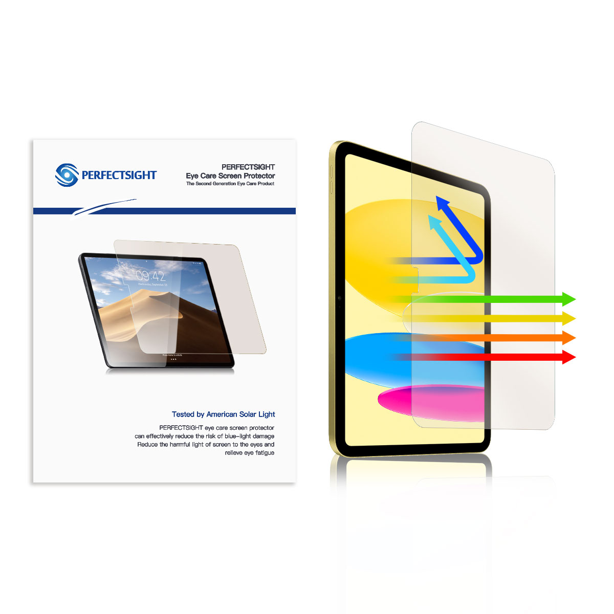 [Medical Grade] iPad Anti Glare Tempered Glass Screen Protector - Anti Blue Light