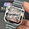 Cartier Santos Large Skeleton WHSA0015 Hand Wind 40mm Super Clone