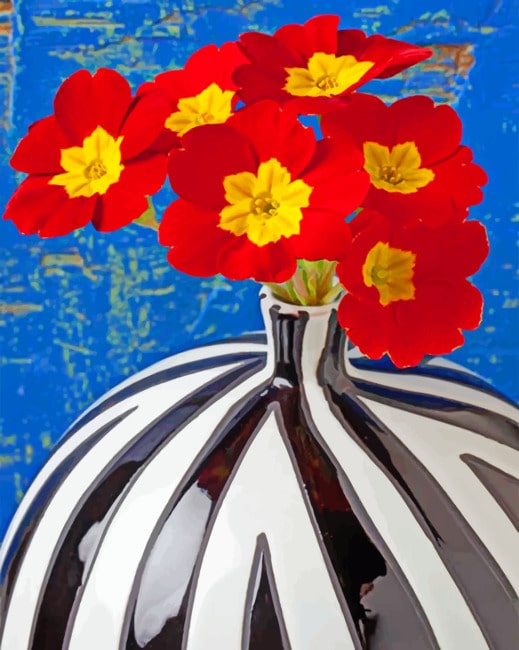 

Aesthetic Black And White Vase – Paint By Numbers - 40*50CM, 501 Original