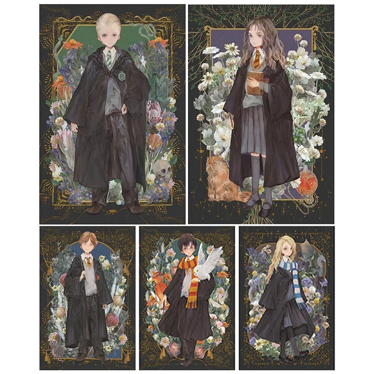 Harry Potter Academy - Partial AB Drill Drill Diamond Painting -  40*40CM(Picture)