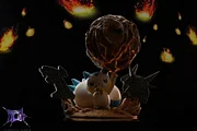 Pre-order Pachirisu with LED - Pokemon Resin Statue GK - Dopamine Studio 