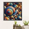 Diamond Painting -DIY Round Drill Snail(40x40cm)