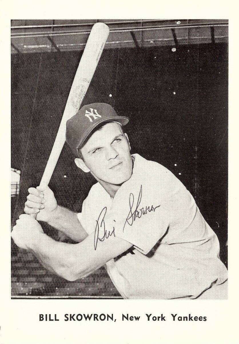 Bill Moose Skowron Signed Autographed 5X7 Photo Poster painting Jay Publishing NY Yankees COA