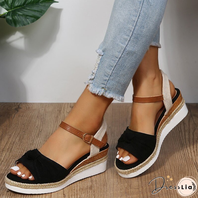 Womens Summer Sandals Rome Wedges Platform Shoes Thick Slippers Sexy Pumps Femme