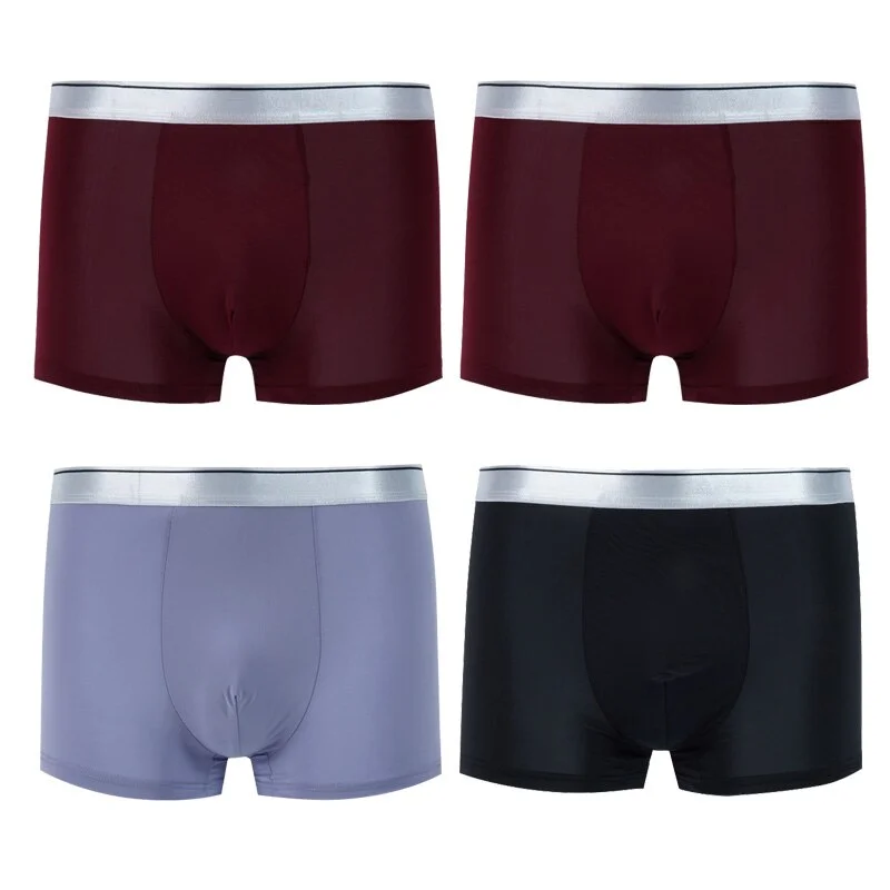 Men's Underwear Boxers Breathable Man Boxer Solid Sexy Underpants Men Comfortable Shorts Underwear For Men Pants