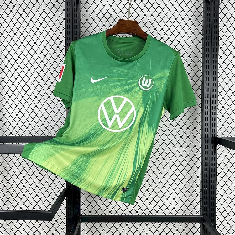 【S~4XL】Wolfsburg 25/26 Home Football Jersey