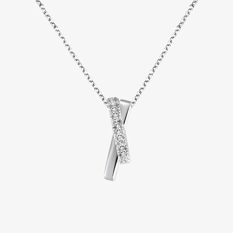 For Bonus Daughter - We're Forever Linked Together Interlocking Necklace