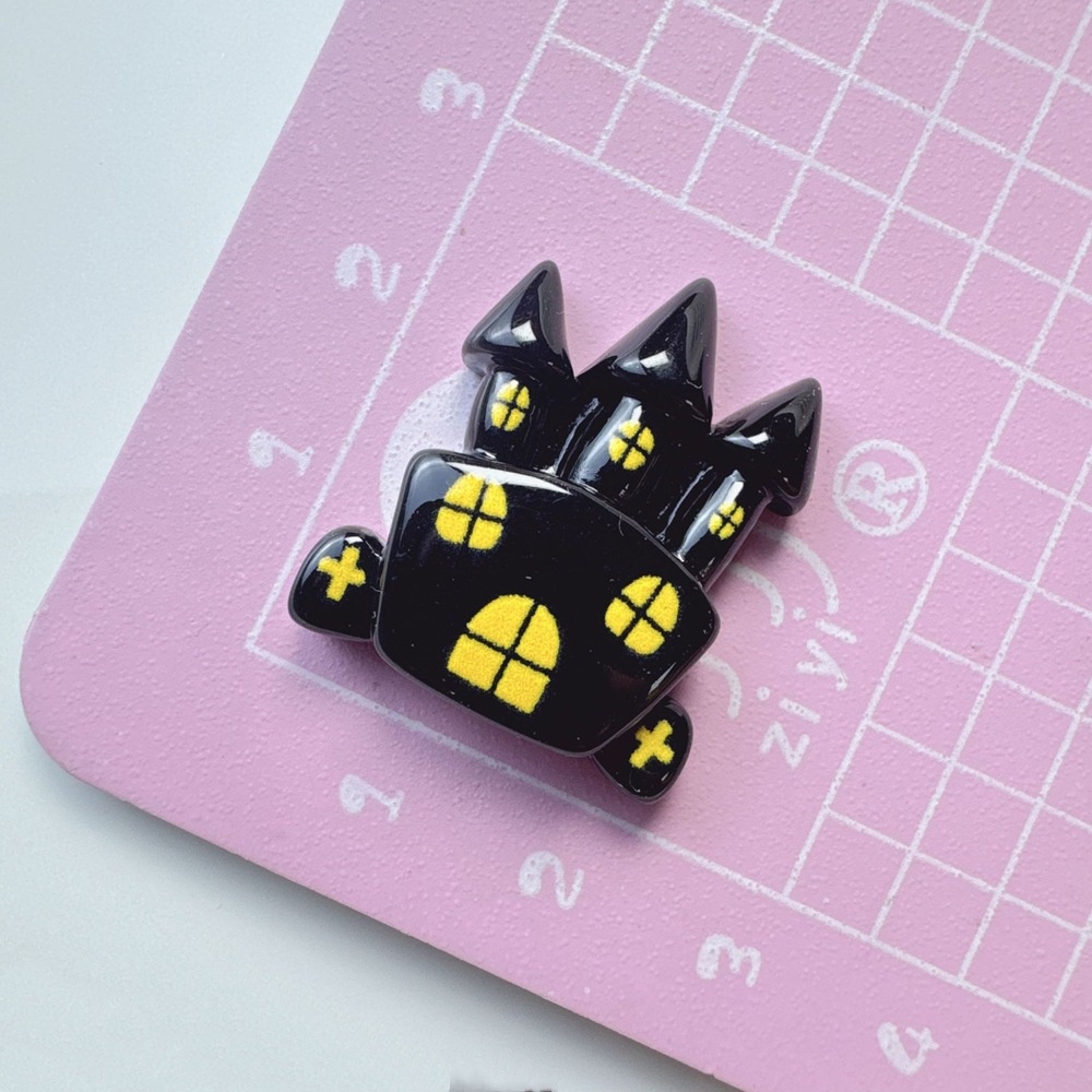 Mini Halloween Ghost Pumpkin Charm