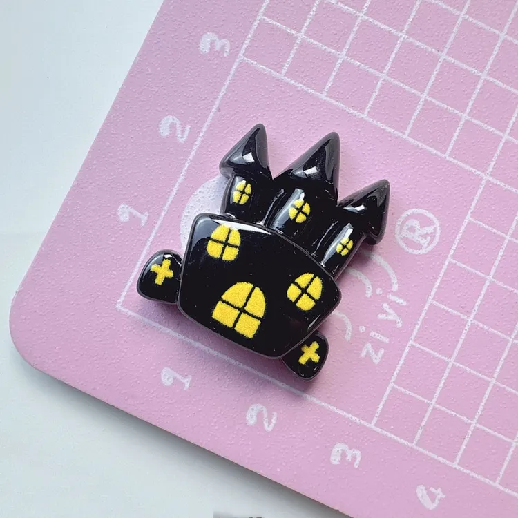Mini Halloween Ghost Pumpkin Charm