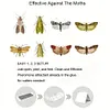 5Pcs Pantry Moth Traps with Pheromones Prime Powerful Moth Traps (Black)