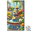 Garden Duck- Round/Square AB Drills Diamond Painting(45x75cm)