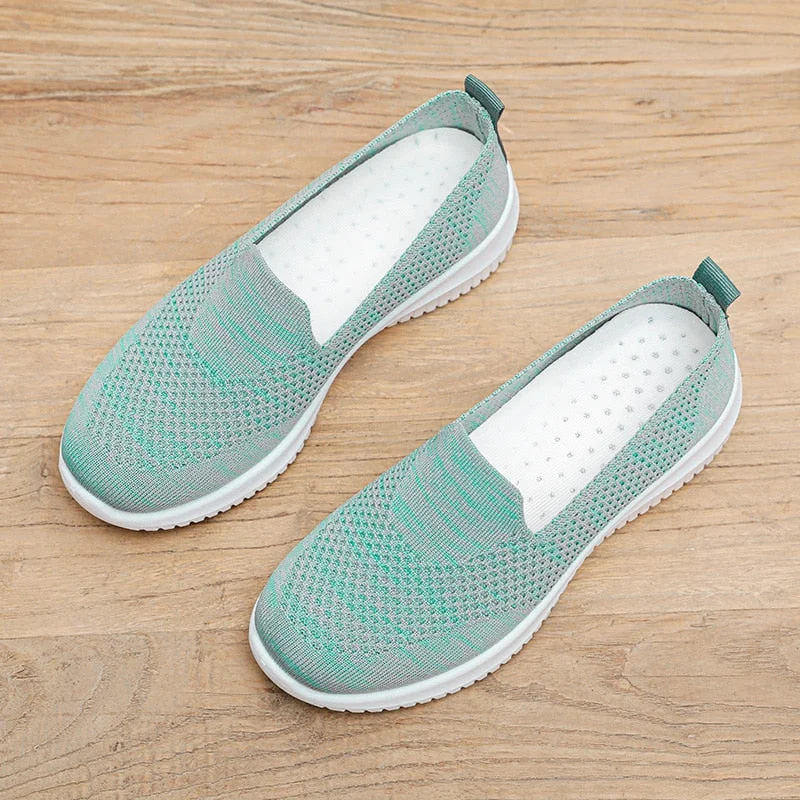 2021 Women Shoes Slip on Breathab Sneakers Women Vulcanize Shoes Basket Femme Super Light Women Casual Shoes Zapatos Mujer Shoes