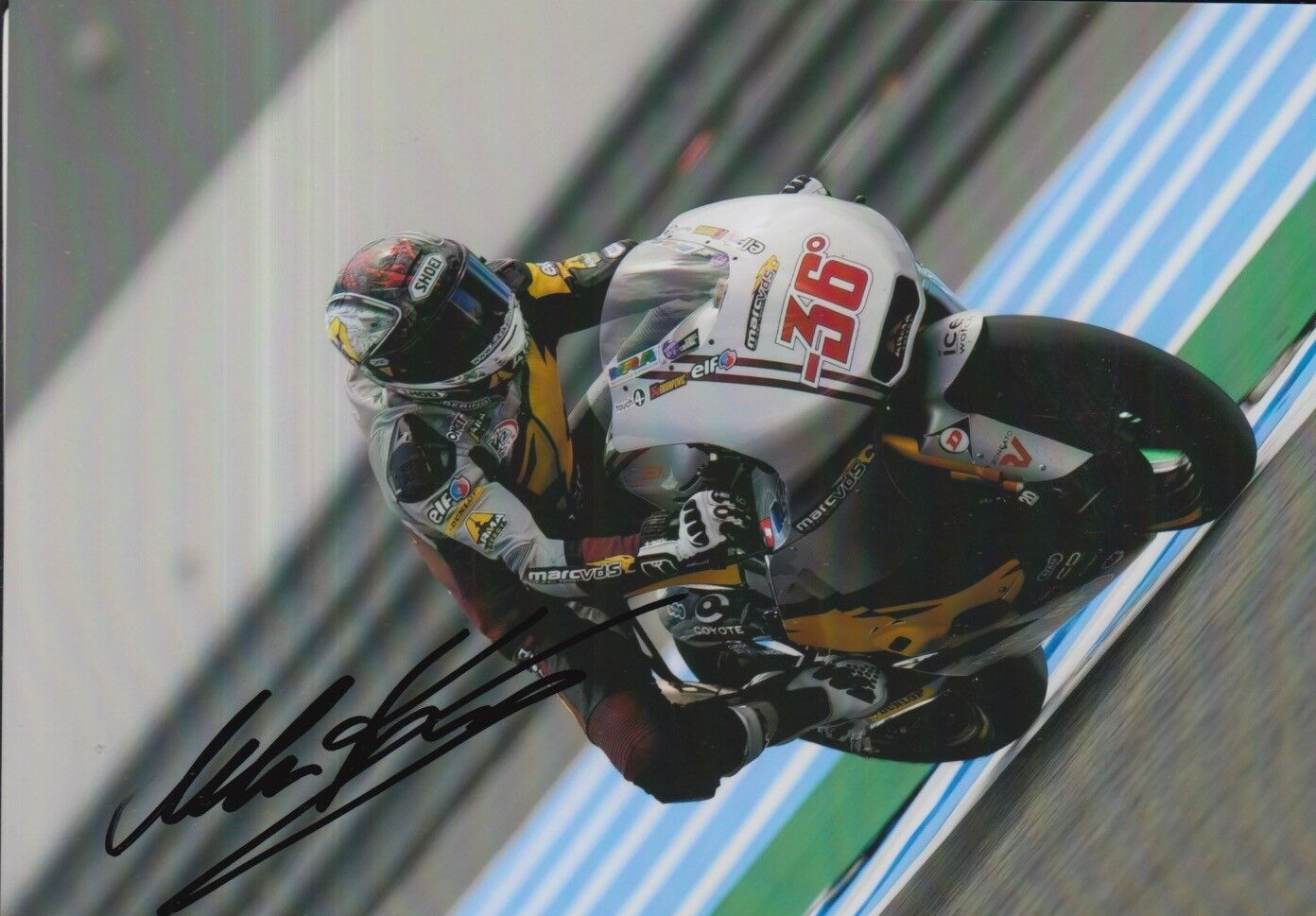 Mika Kallio Hand Signed 7x5 Photo Poster painting Marc VDS Racing Moto2 MotoGP 3.