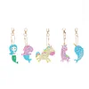 5pcs Cartoon doppelseitig - 5D DIY Craft Schlüsselanhänger