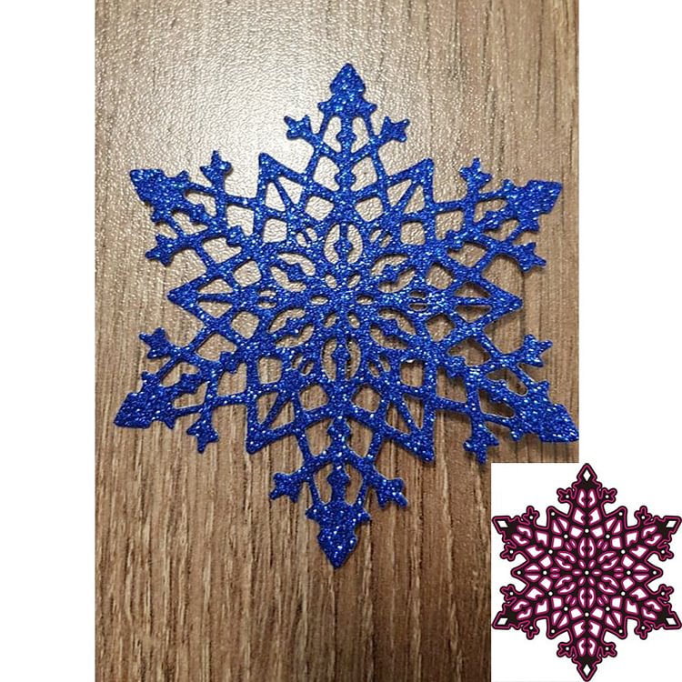 Christmas Snowflake Metal Cutting Dies Stencils for Scrapbooking Album Paper Card Diary Hand Craft Template Decorative