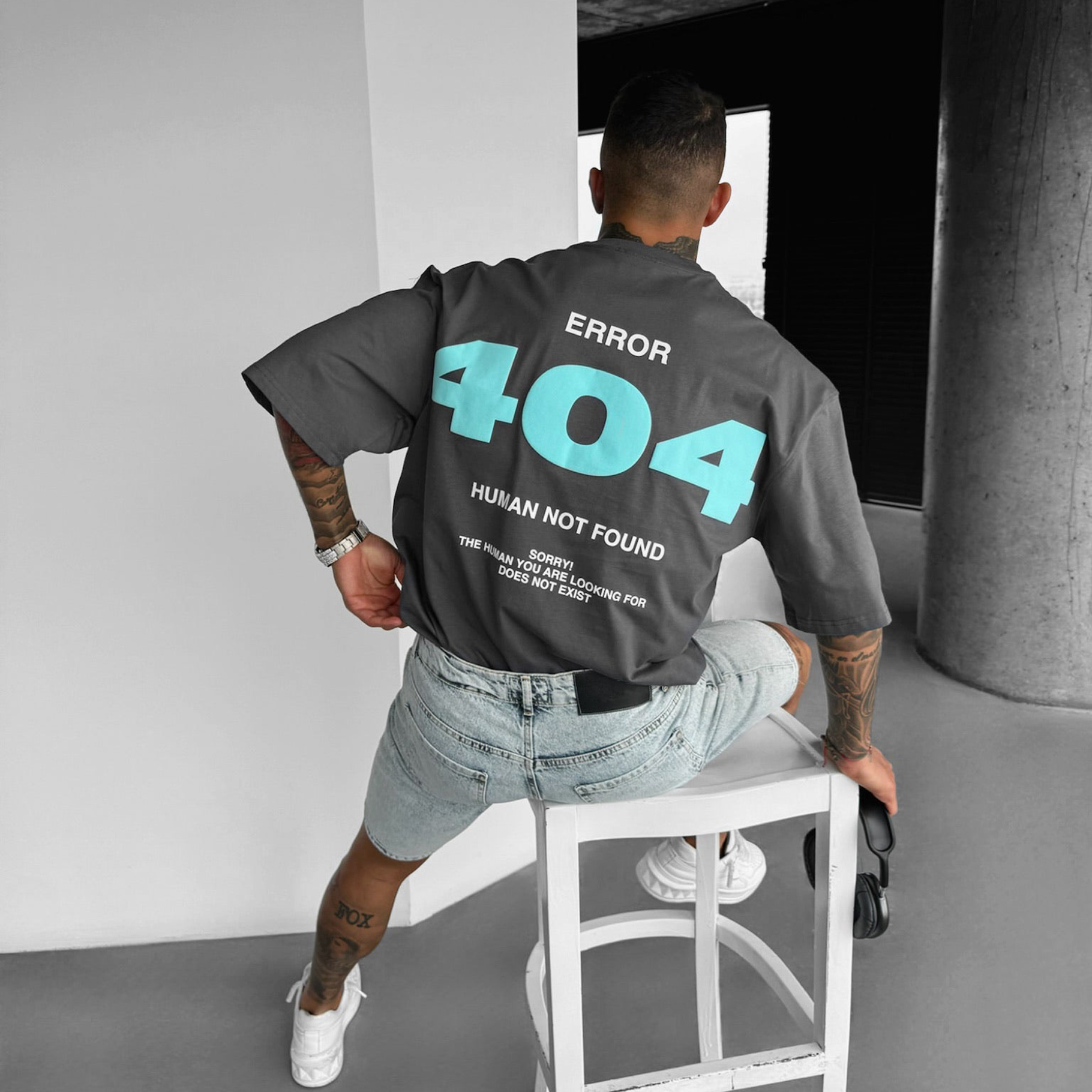 Unisex Casual 404 T-shirt