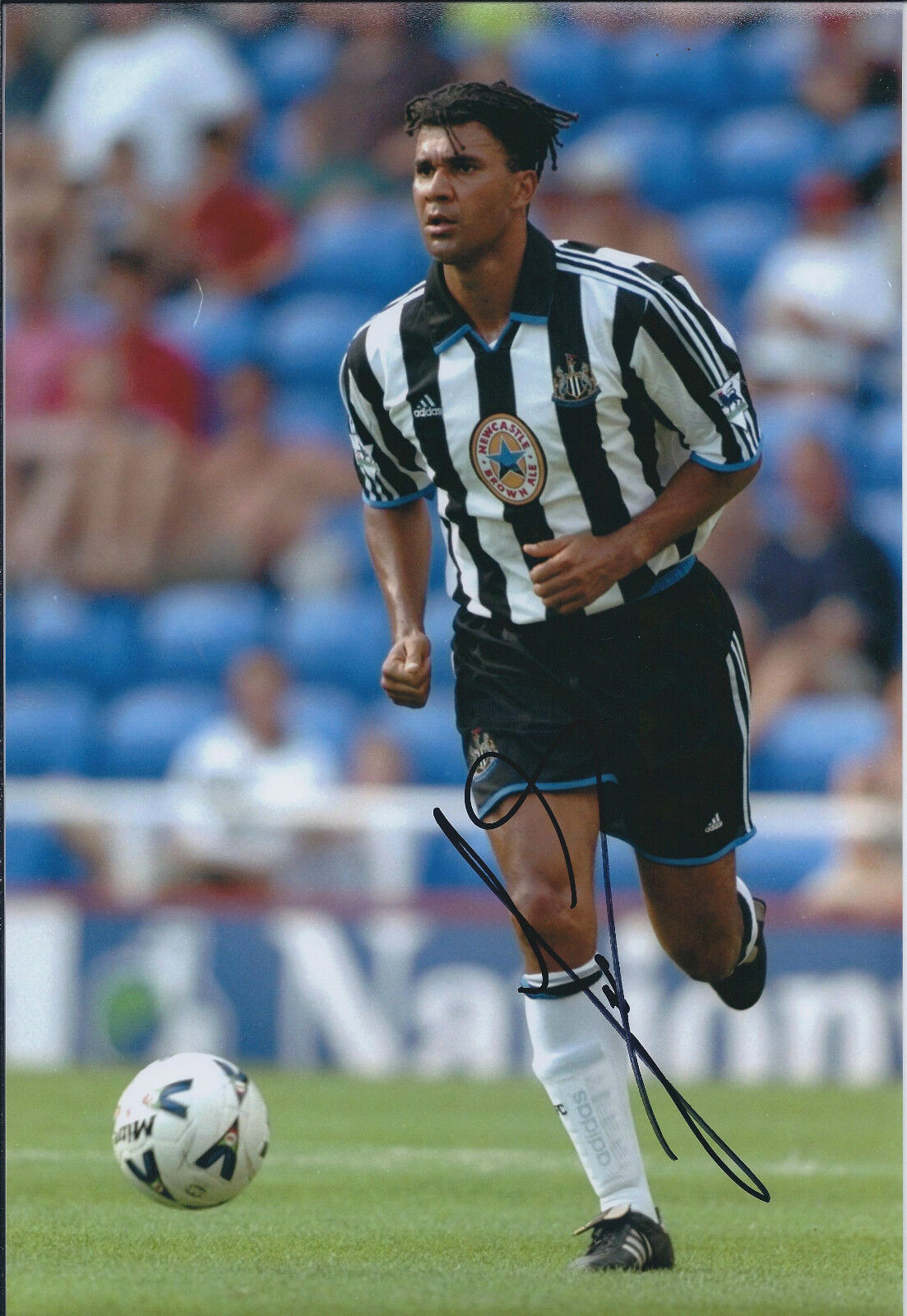 Ruud GULLIT Signed Autograph 12x8 Photo Poster painting AFTAL COA Newcastle United Manager