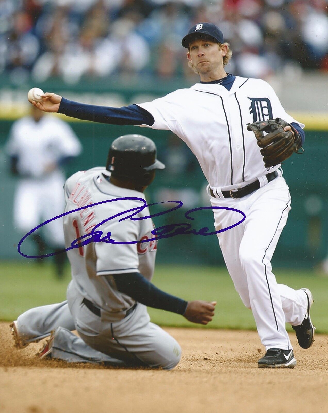 ADAM EVERETT SIGNED DETROIT TIGERS 8x10 Photo Poster painting #2 w/COA