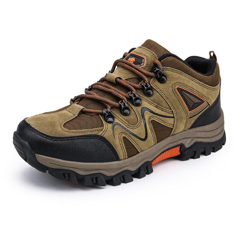 Mens Comfy Arch Support Waterproof Lightweight Hiking Orthopedic Shoes Regular Version 7267