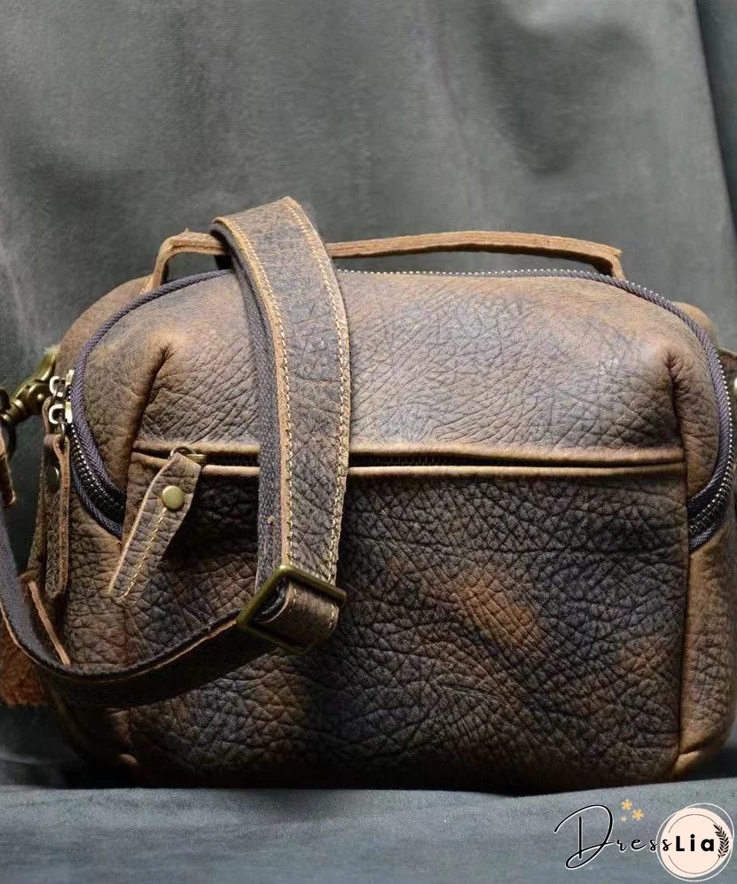 Original New Durable Cowhide Crossbody Bag