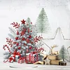 (US Local)Snow Xmas Tree DIY Table Top Diamond Painting Desktop Ornaments Kit