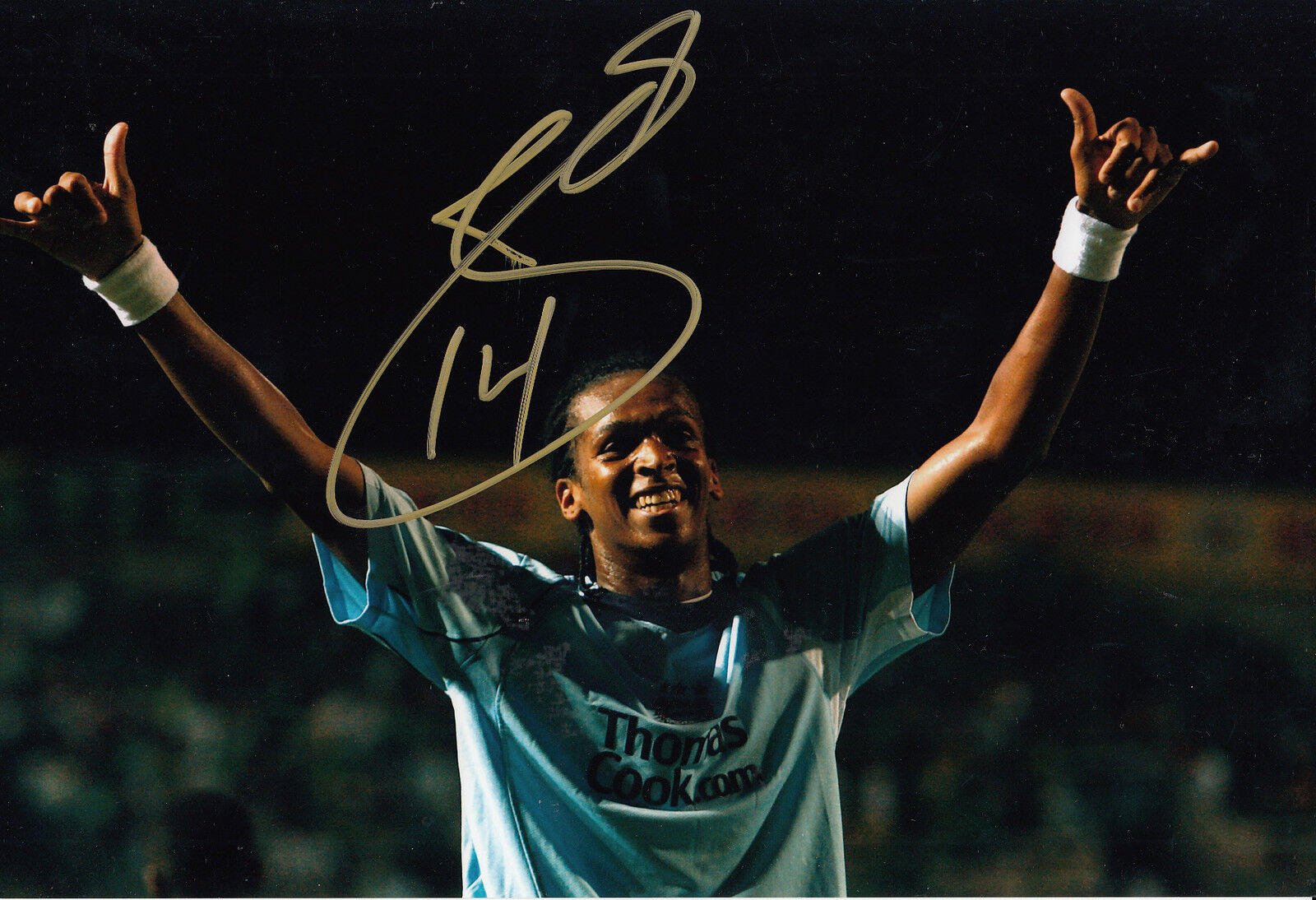Jo Manchester City Hand Signed 12x8 Photo Poster painting.