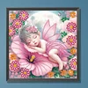 Flower Fairy Girl - Crystal Rhinestone Diamond Painting