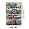 Camion - Panneaux en &eacute;tain m&eacute;tallique(20*30cm/30*40cm) - Garage