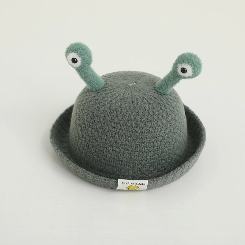 Children Unisex Casual Cute Solid Color Bucket Hat