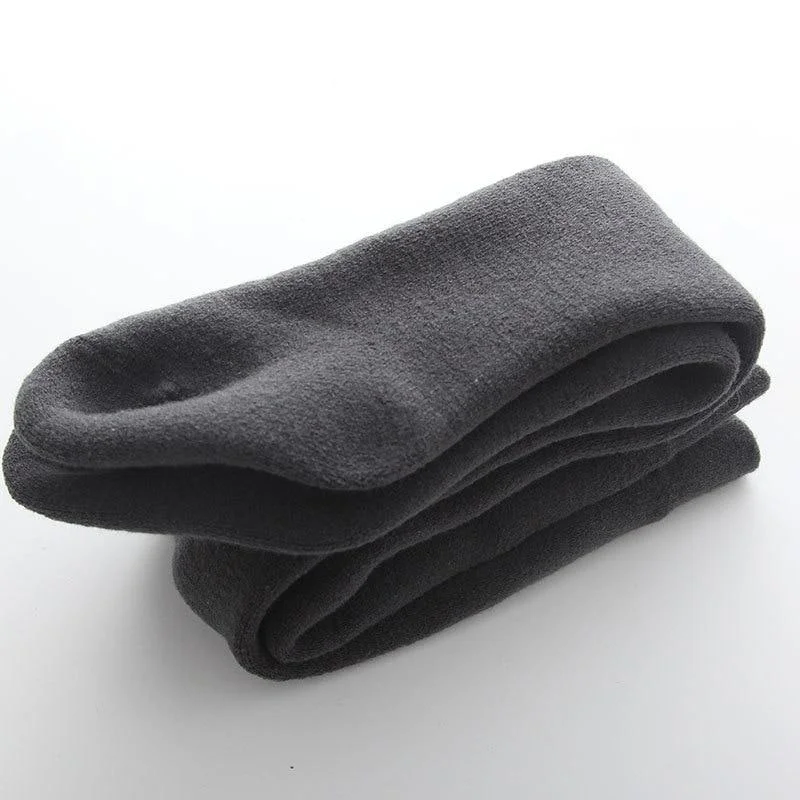 YWHUANSEN 0 to 6 Yrs Super Thick Winter Children Cotton Tight Fleece Lining Soft Pantyhose Solid Color Pantyhose for Little Girl