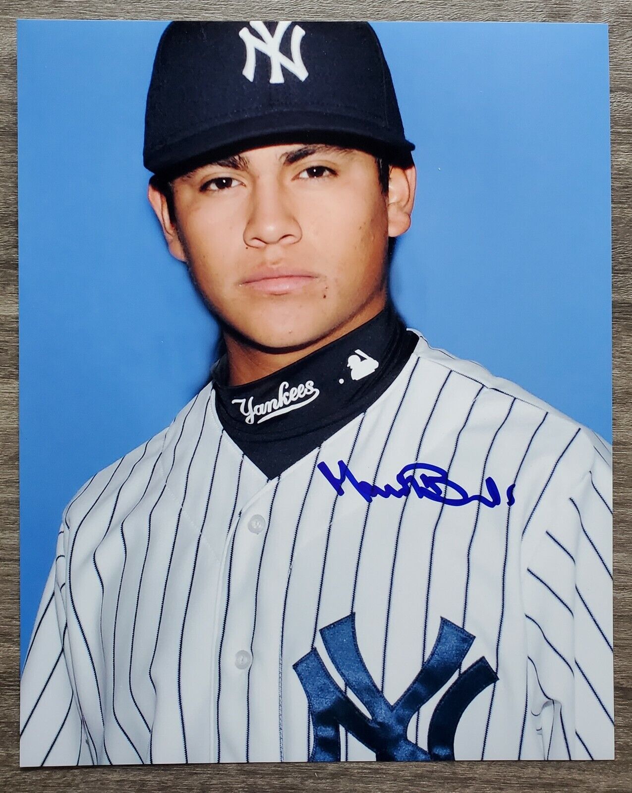 Manny Banuelos Signed 8x10 Photo Poster painting New York Yankees NY MLB RAD