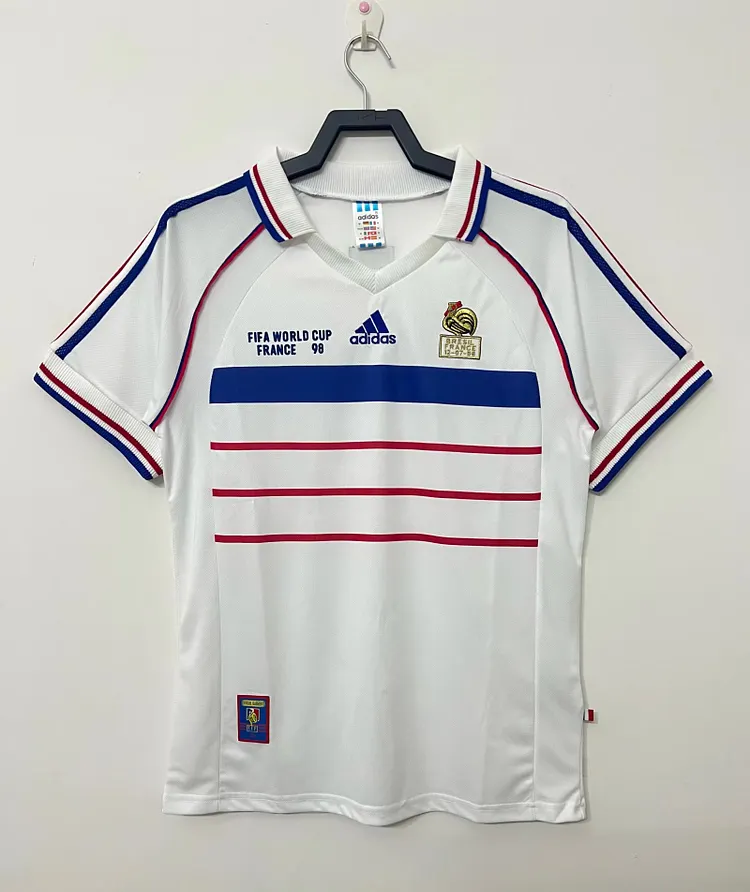 1998 France Away Retro Jersey
