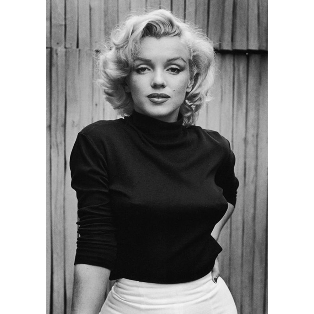

30*40CM-Marilyn Monroe-Round Drill Diamond Painting, 501 Original