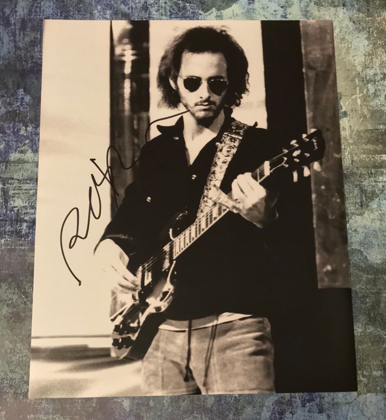 GFA The Doors Guitarist * ROBBY KRIEGER * Signed 11x14 Photo Poster painting PROOF R4 COA