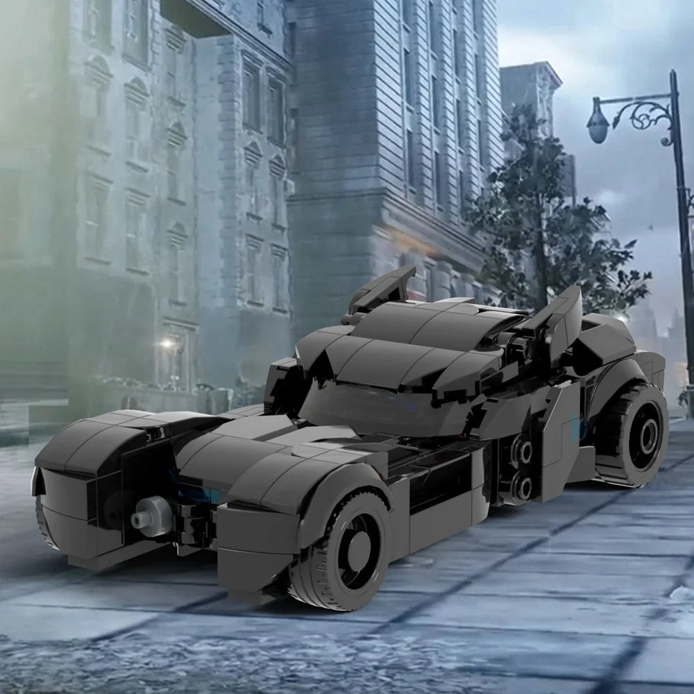 Batman Gotham Knights Batmobile Custom DC Superhero MOC LBS monstertoys