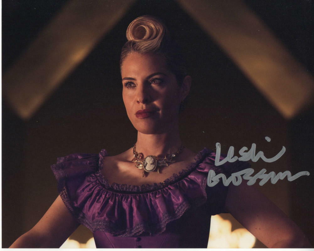 LESLIE GROSSMAN SIGNED AUTOGRAPH 8X10 Photo Poster painting - MARGARET AMERICAN HORROR STORY AHS